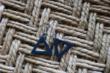 TLRJ-009/ square & triangle earrings - Thalir Leed®