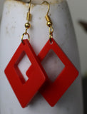 TLRJ-003/Rasin Square Earring - Thalir Leed®