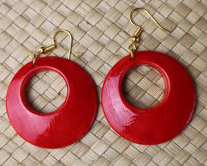 TLRJ-004/Rasin orange-3 pairs Earrings - Thalir Leed®