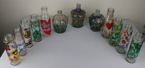 TLELI- Glass bottle painting - Thalir Leed®