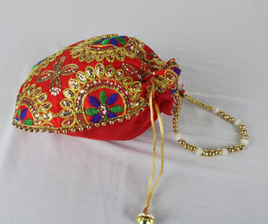 TLCB-007/Wedding/Party Potli bags - Thalir Leed®