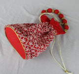 TLCB-007/Wedding/Party Potli bags - Thalir Leed®