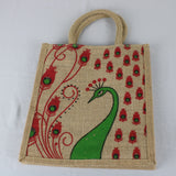 TLCB-006/Traditional Velcro Jute bag - Thalir Leed®