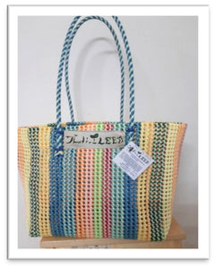 TLBAS-0044/Multi-Coloured Traditional Basket - Thalir Leed®