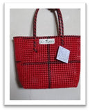 TLBAS-0032/Malligai Crossed-Colour Basket - Thalir Leed®