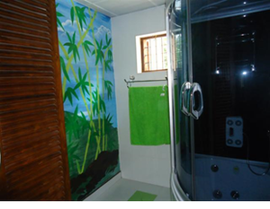 TLELI-Acrylic on Wall/glass -Bamboo view - Thalir Leed®