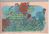 TLELI-Greeting Card on handmade paper in Block printing - Thalir Leed®